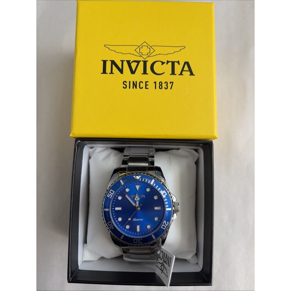 Invicta Diver Men’s Watch Blue Steel 42 mm69402
